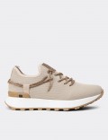 Beige Sneakers