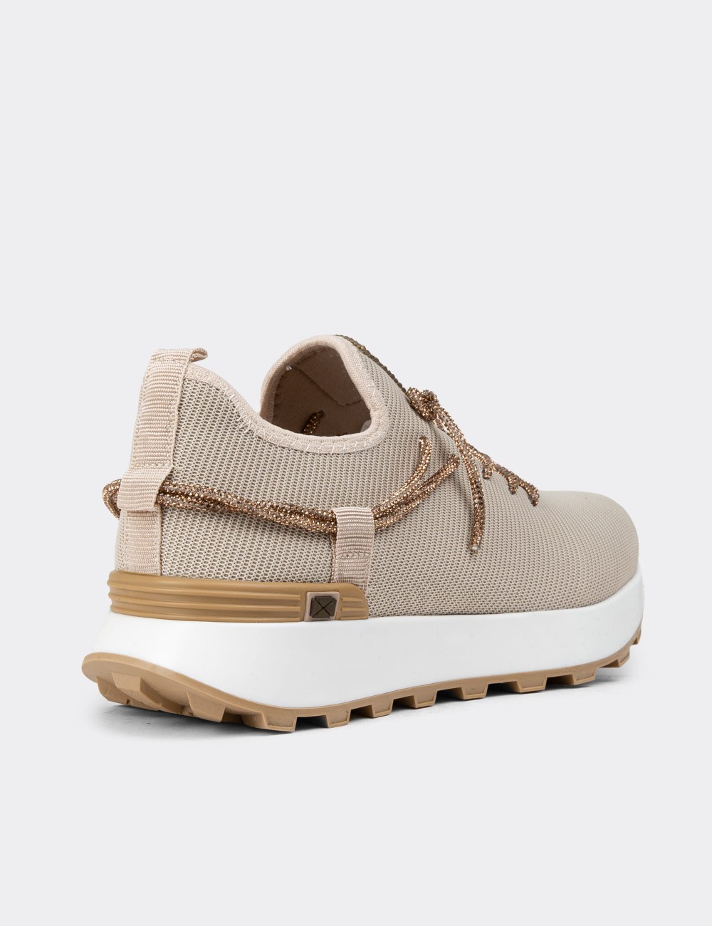 Beige Sneakers - K0373ZBEJC01