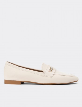 Beige Moccasin