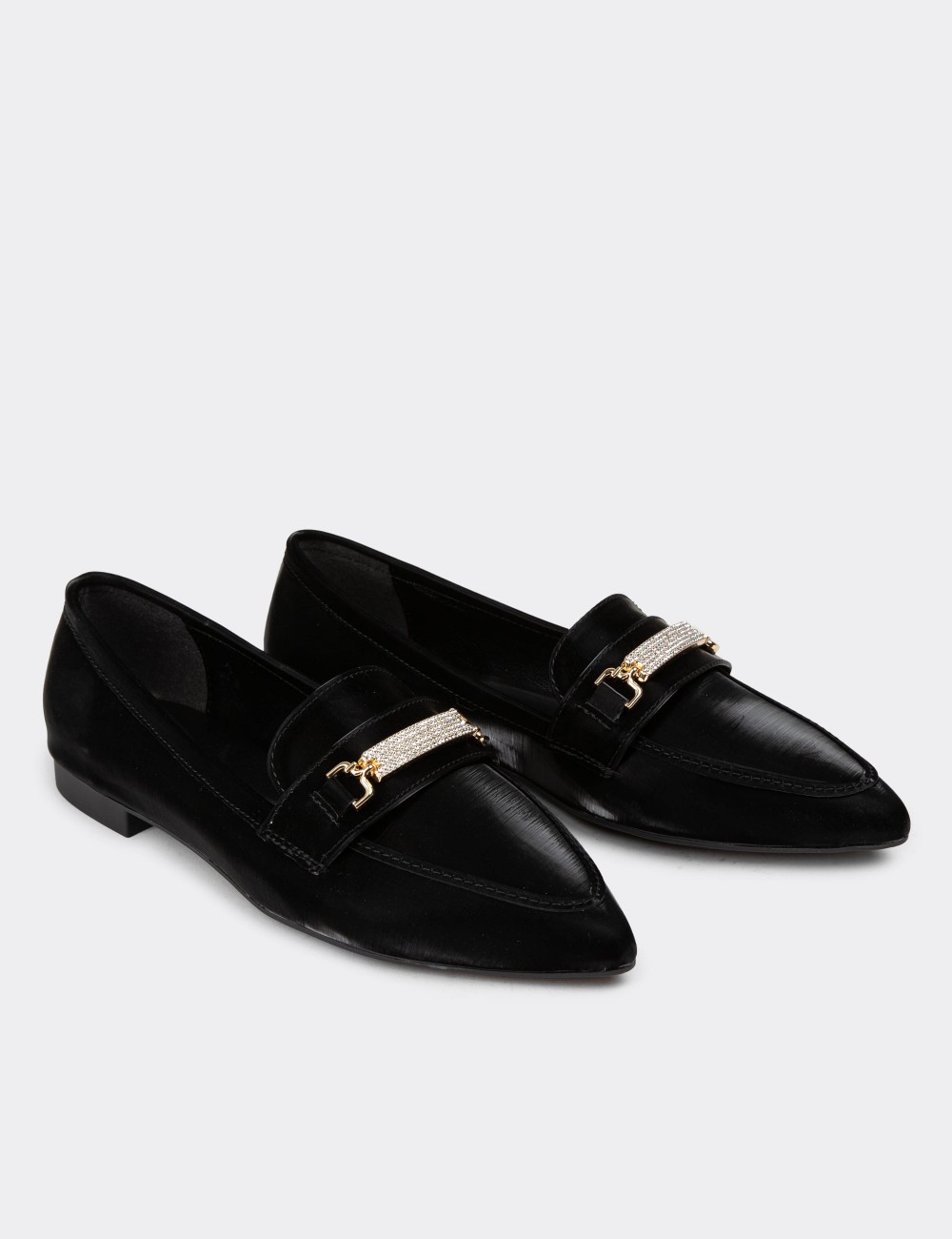 Black Loafers - K0552ZSYHC01