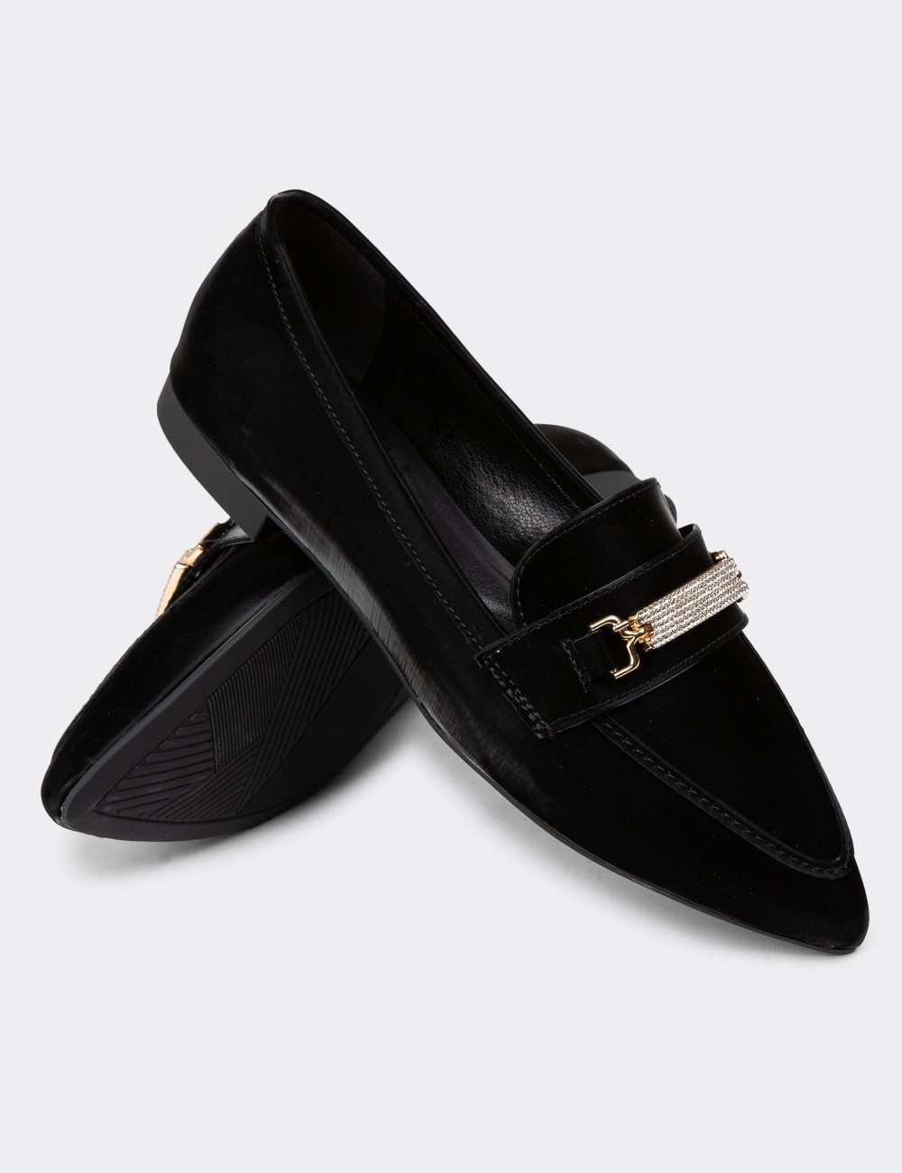 Black Loafers - K0552ZSYHC01