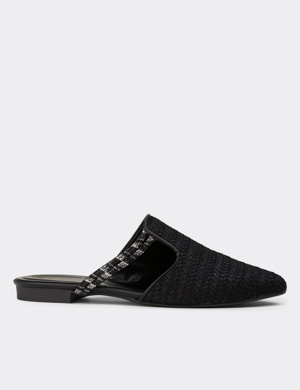 Black Mules - K0573ZSYHC01