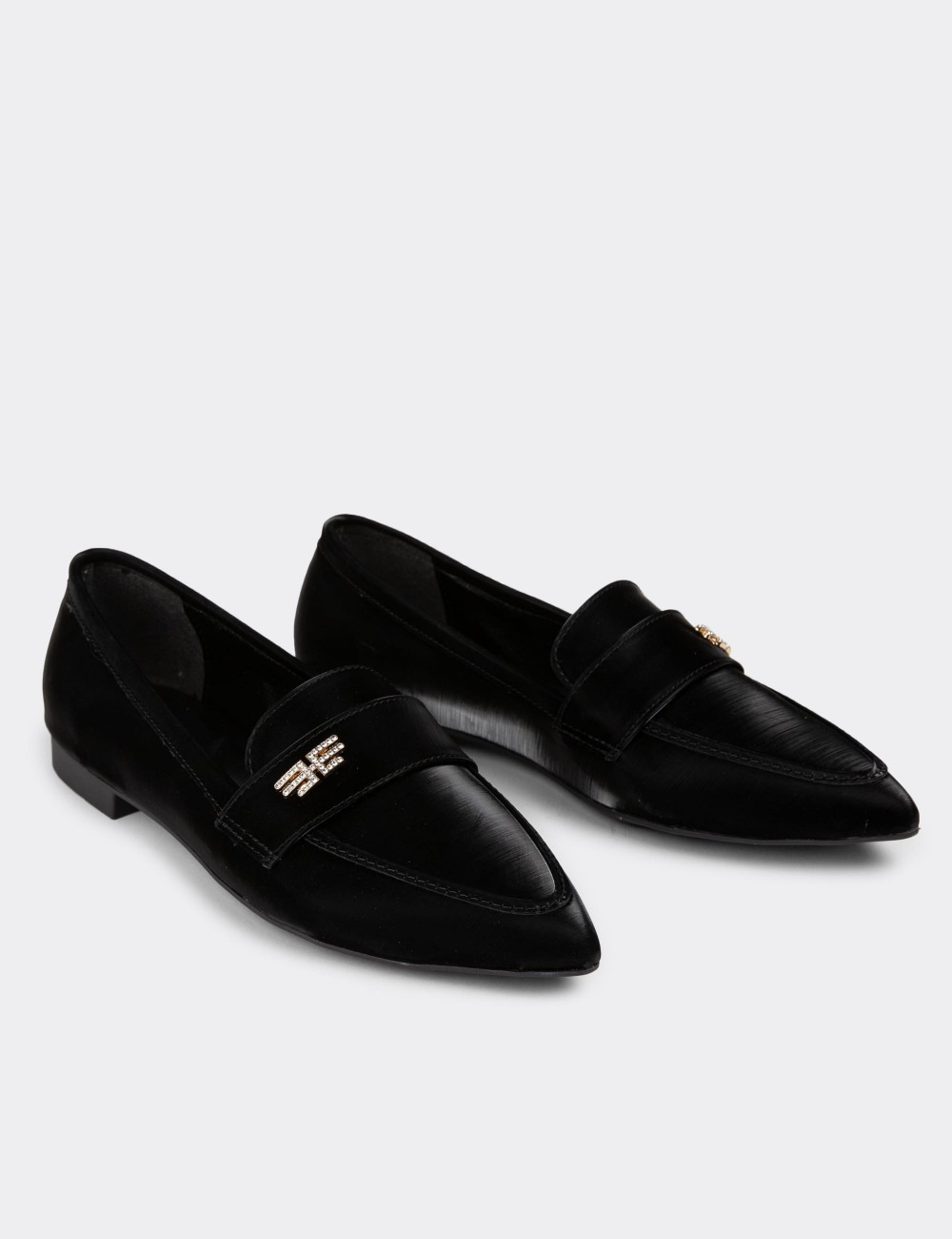 Black Loafers - K0572ZSYHC01