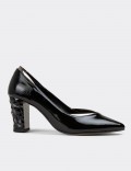 Black Patent Stiletto