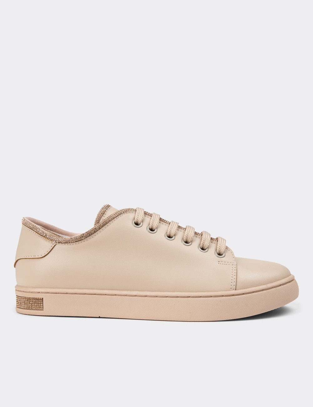 Beige Sneakers - K0600ZBEJC01