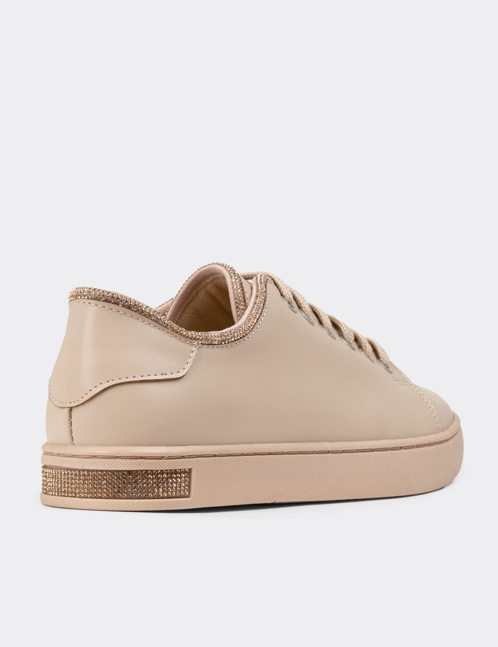 Beige Sneakers - K0600ZBEJC01