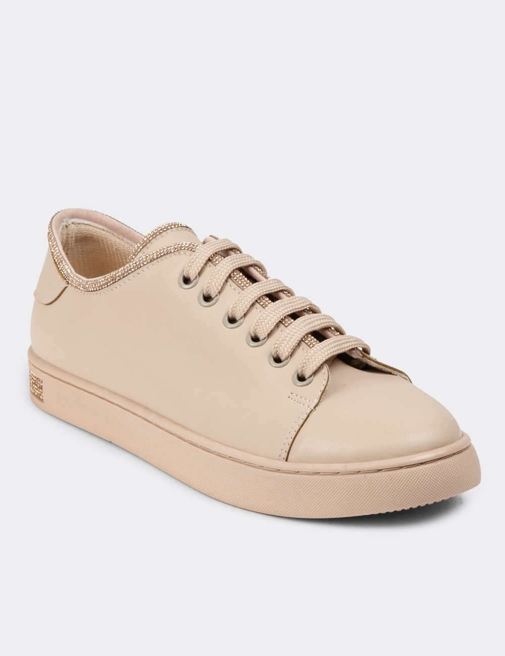 Beige Sneakers - K0600ZBEJC01