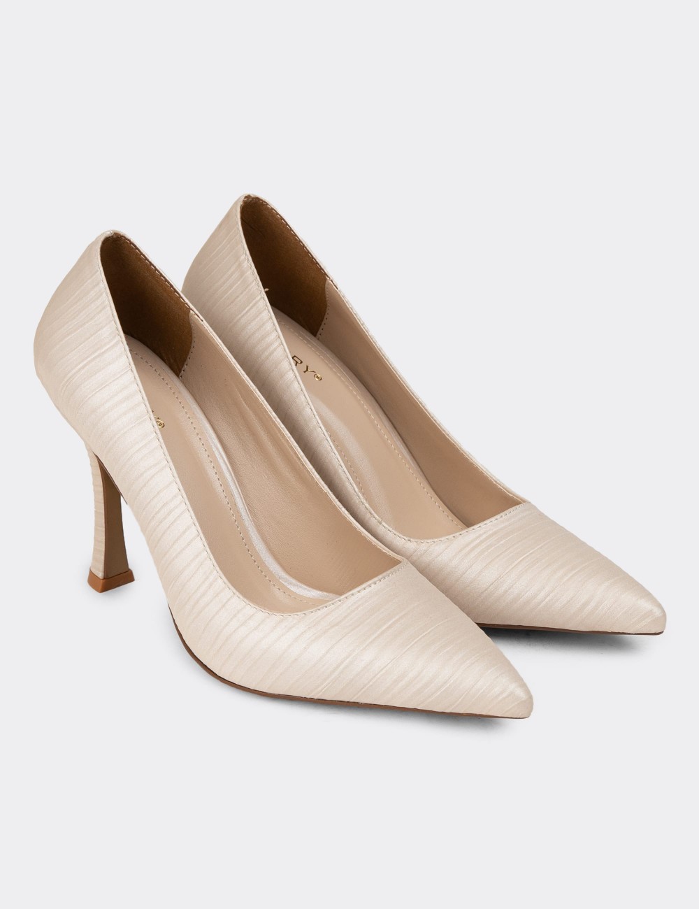 Beige Pumps - K0704ZBEJM01