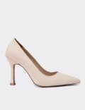 Beige Pumps