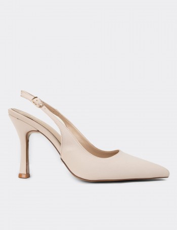 Beige Pumps - K0802ZBEJM01