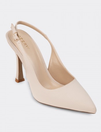 Beige Pumps - K0802ZBEJM01