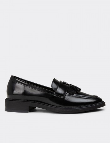 Black Loafers - K0907ZSYHC01