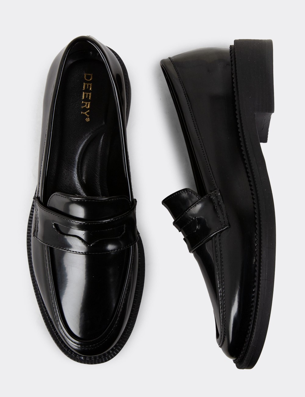 Black Loafers - K0904ZSYHC01