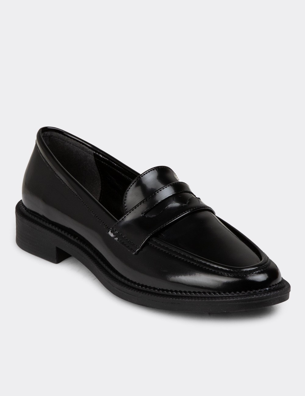 Black Loafers - K0904ZSYHC01