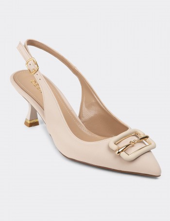 Beige Pumps - K0932ZBEJM01