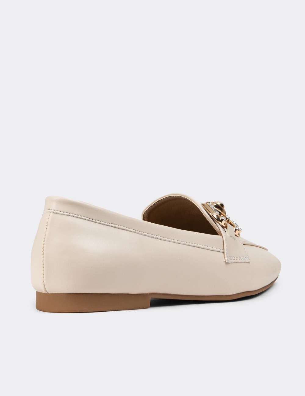 Beige Loafers - K1217ZBEJC01