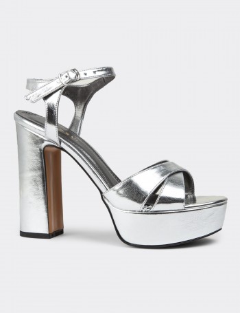 Silver Pumps - K2026ZGMSM01