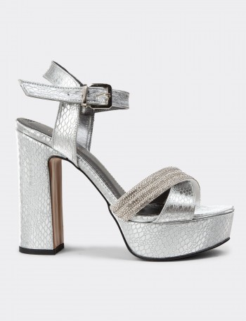 Silver Pumps - K2026ZGMSM03