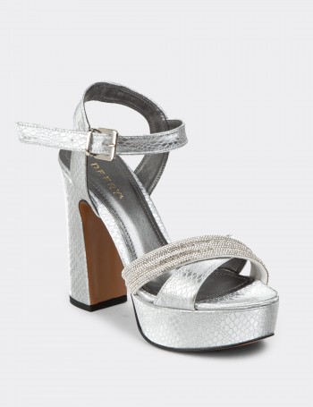 Silver Pumps - K2026ZGMSM03