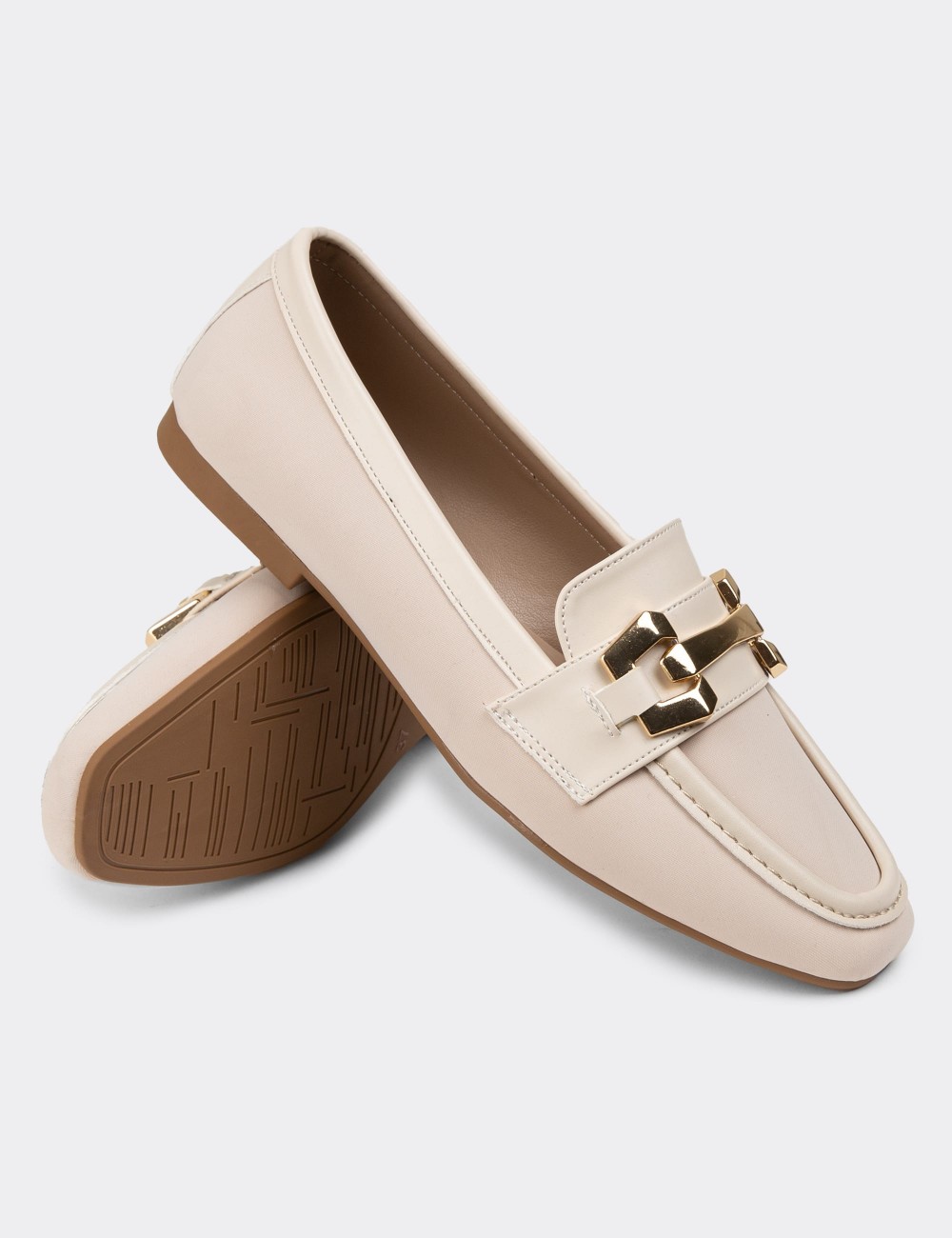 Beige Loafers - K2054ZBEJC01