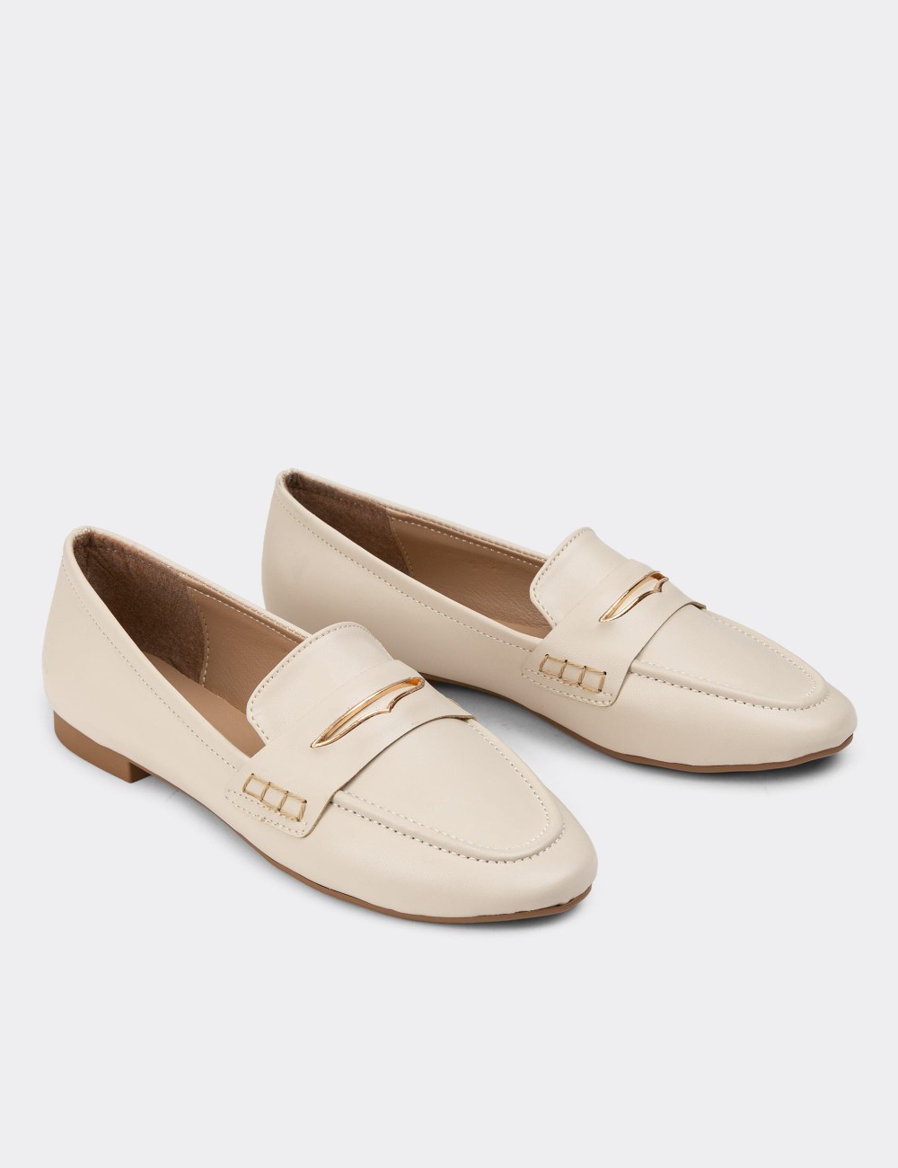 Beige Loafers - K2330ZBEJC01