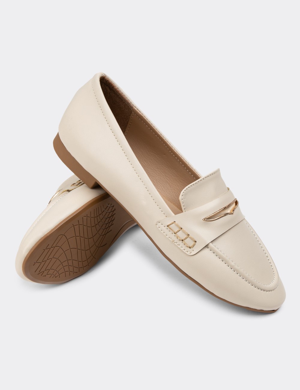 Beige Loafers - K2330ZBEJC01