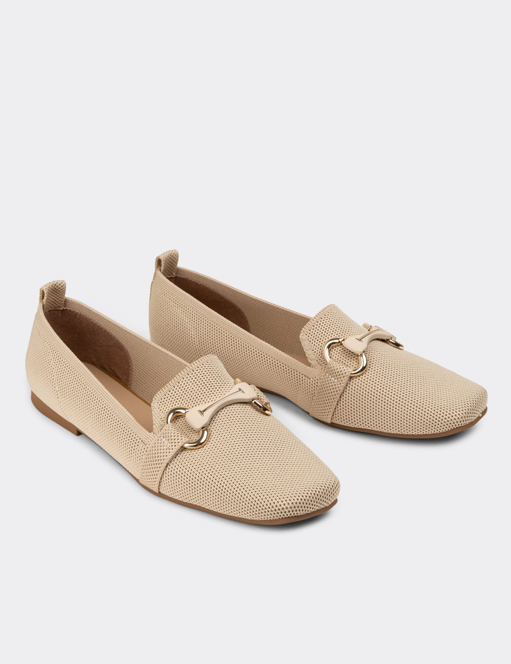 Beige Loafers - K2347ZBEJC01