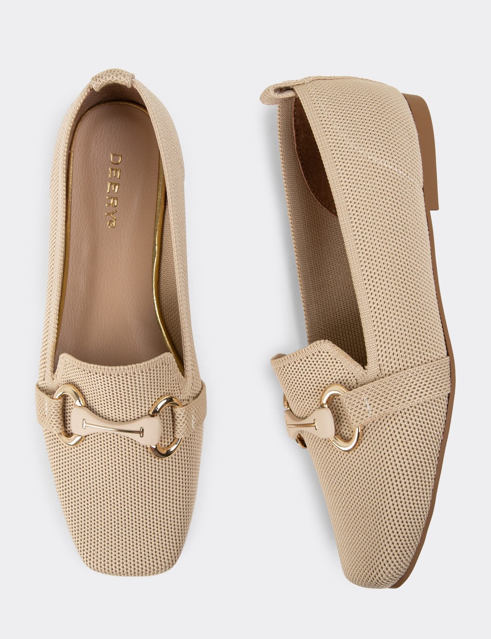 Beige Loafers - K2347ZBEJC01