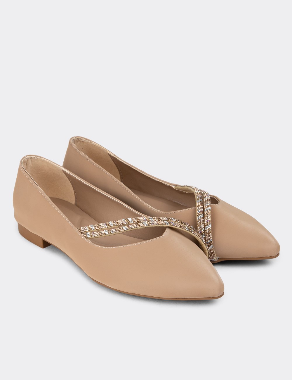 Beige Loafers - K4992ZBEJC01