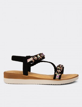 Black Sandals - K8004ZSYHC01