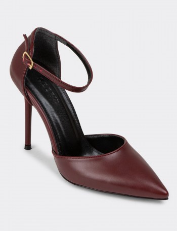 Burgundy Pumps - P2091ZBRDM01