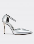 Silver Pumps