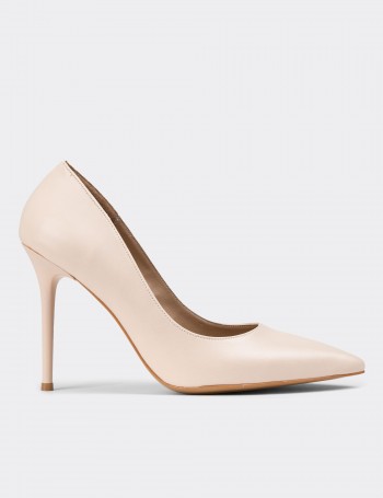 Beige Stiletto - PR813ZBEJM01