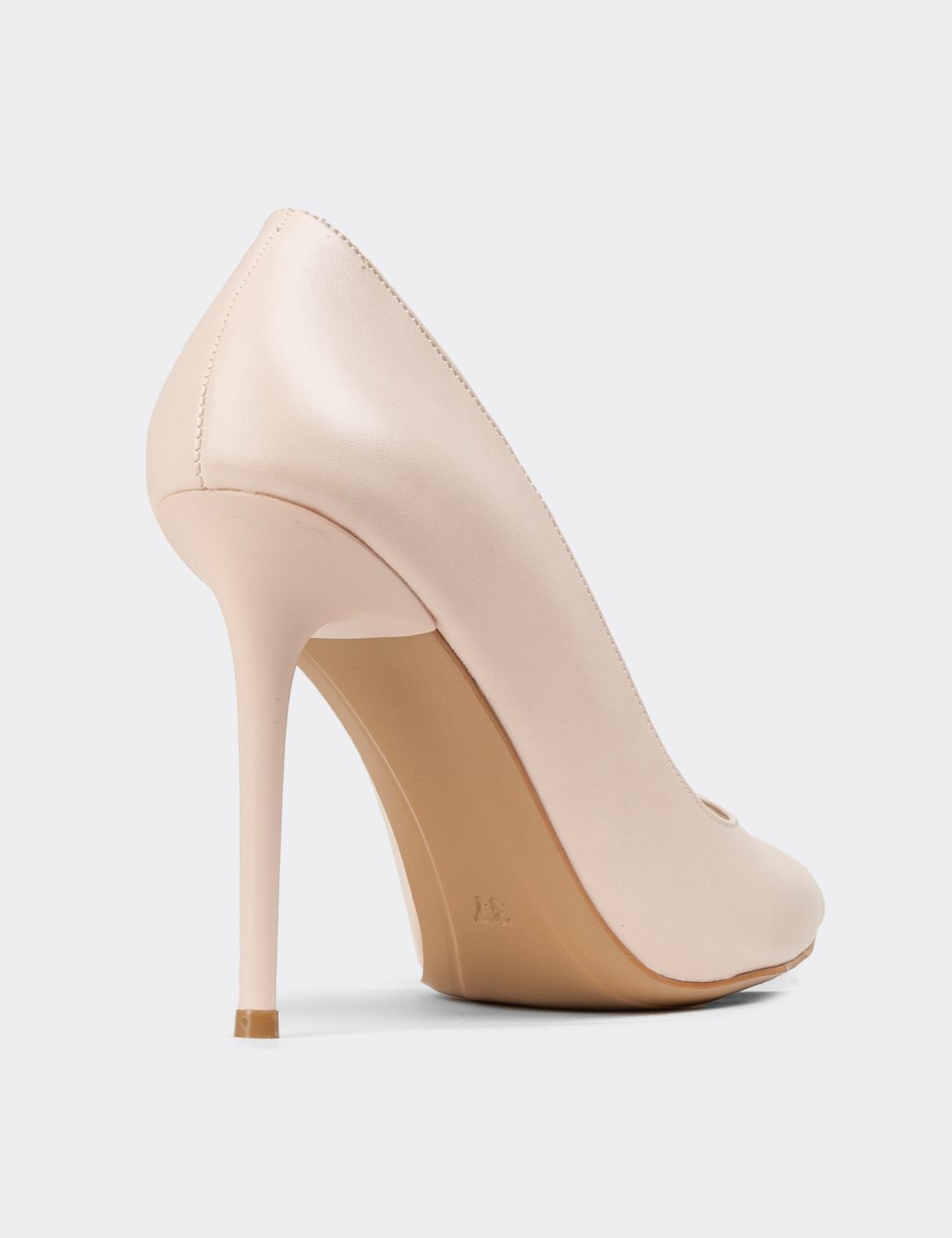 Beige Stiletto - PR813ZBEJM01