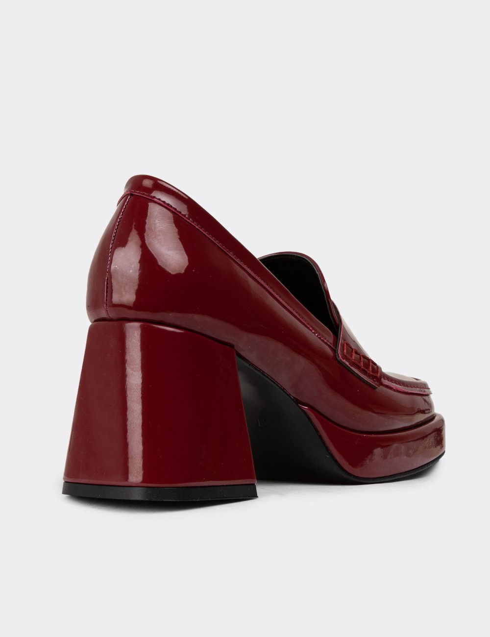 Burgundy Patent Pumps - S0137ZBRDM01