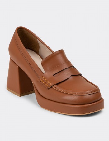 Tan Pumps - S0137ZTBAM01