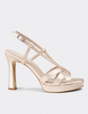 Beige Pumps - S0143ZBEJM01