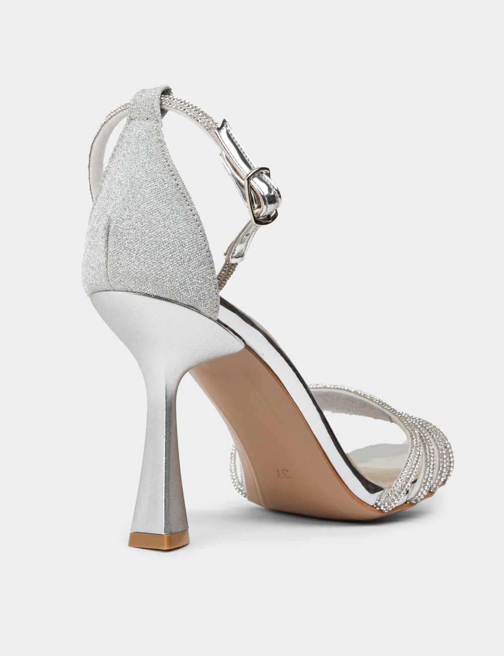 Silver Pumps - S0140ZGMSM01