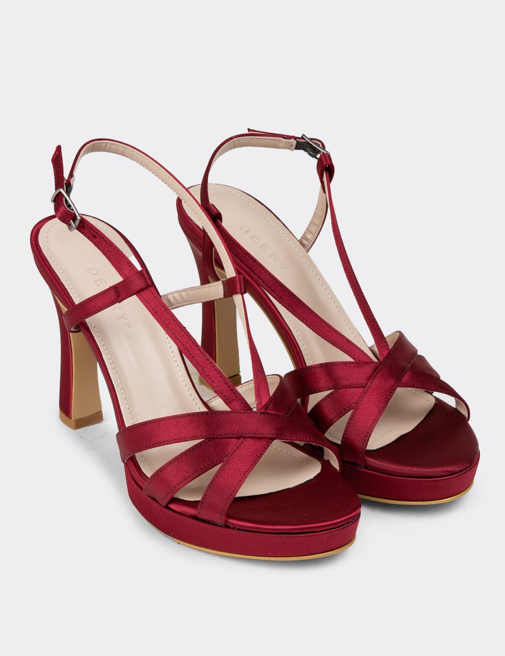 Burgundy Pumps - S0143ZBRDM01