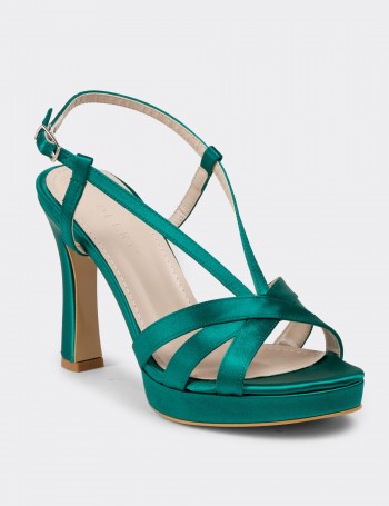 Green Pumps - S0143ZYSLM01