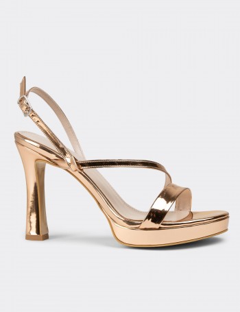 Gold Pumps - S0166ZALTM01