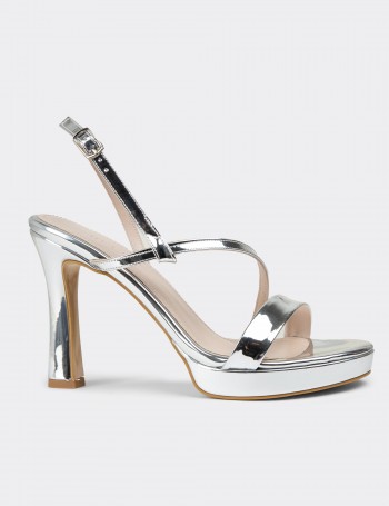 Silver Pumps - S0166ZGMSM01