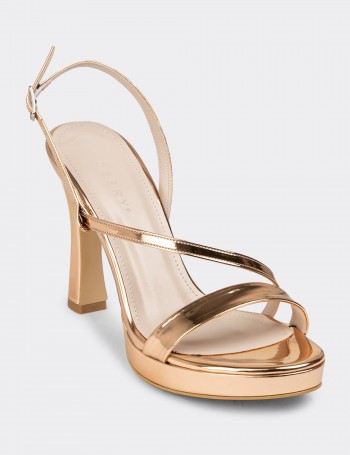 Gold Pumps - S0166ZALTM01