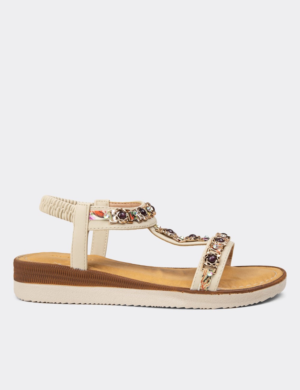 Beige Sandals - K8005ZBEJC01