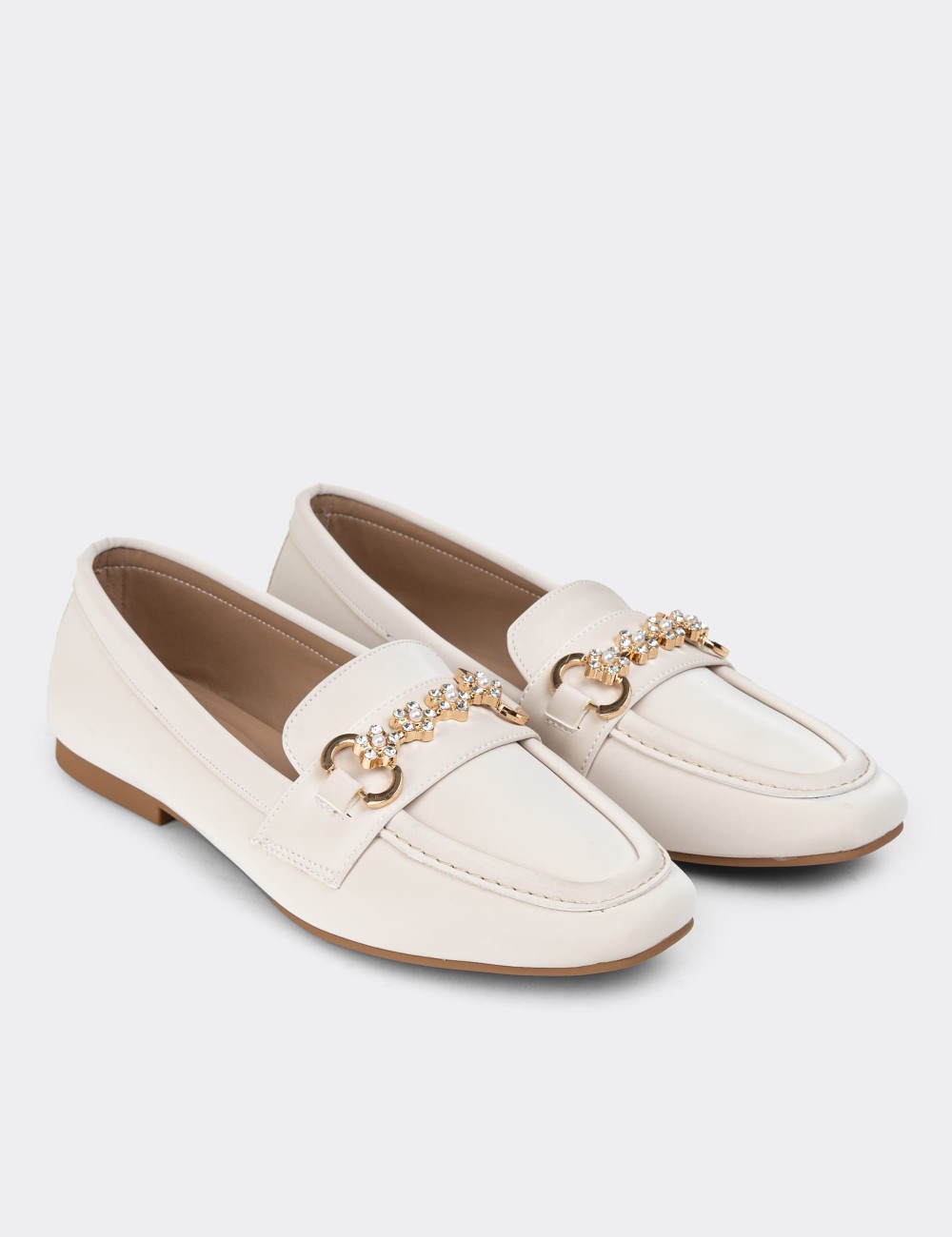 Beige Loafers - K2068ZBEJC01