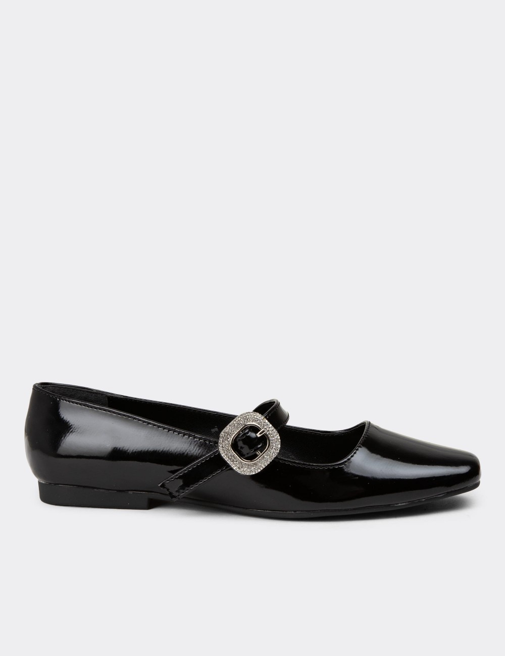 Black Patent Loafers - K1304ZSYHC01