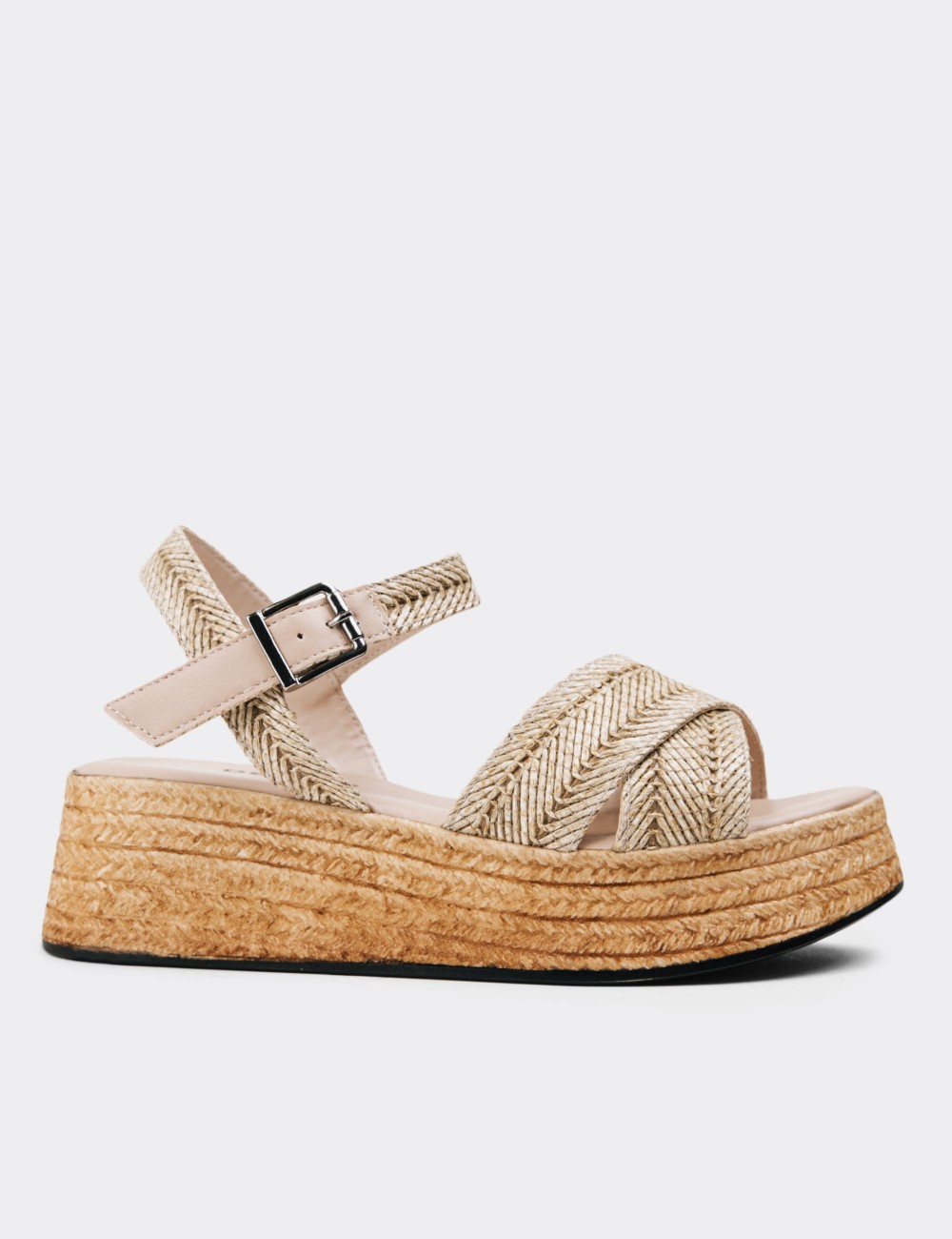 Beige Sandals - K1104ZBEJC01