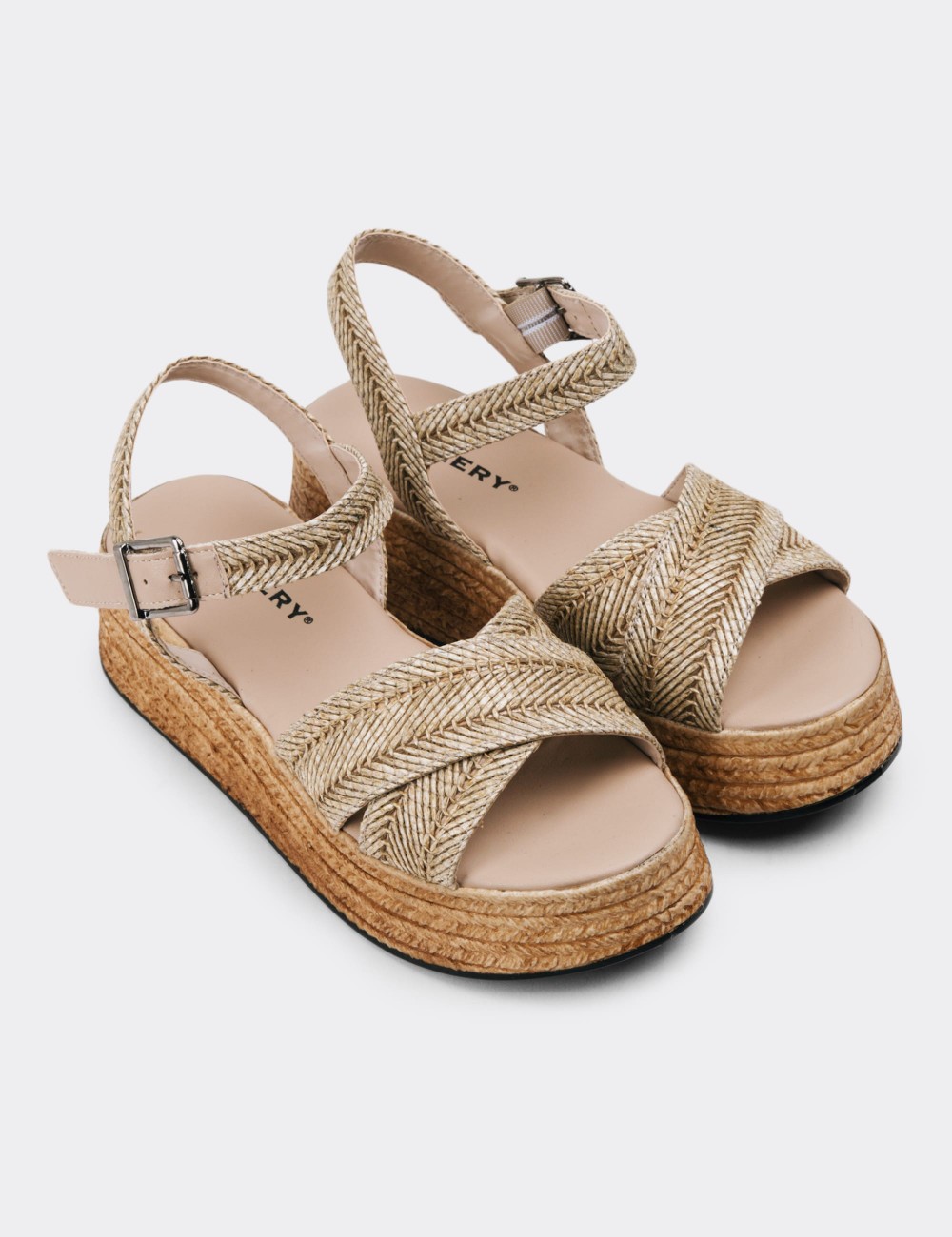 Beige Sandals - K1104ZBEJC01