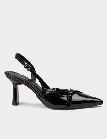 Black Patent Pumps