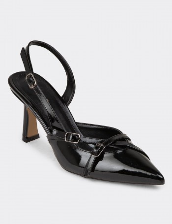 Black Patent Pumps